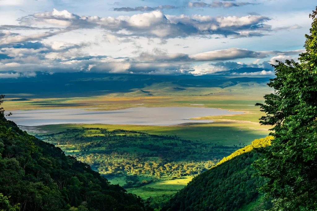 Ngorongoro crater view